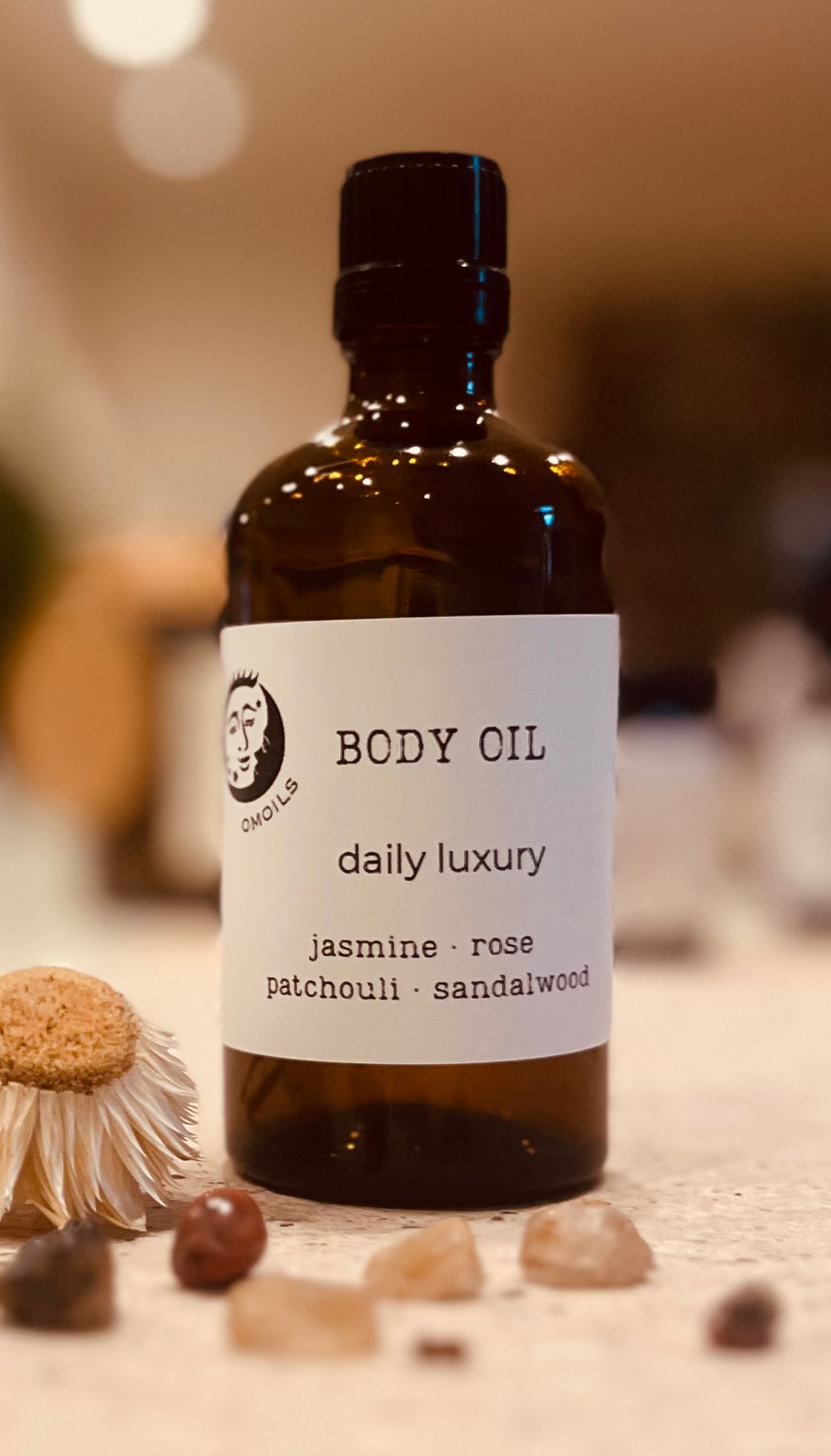 Body Oil jasmine · rose patchouli · sandalwood