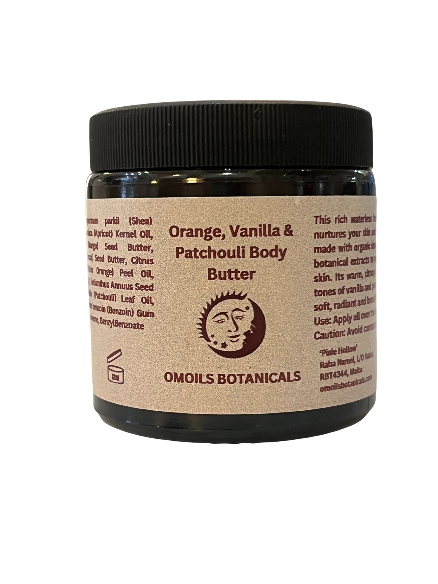 Orange, Vanilla & Patchouli Body Butter