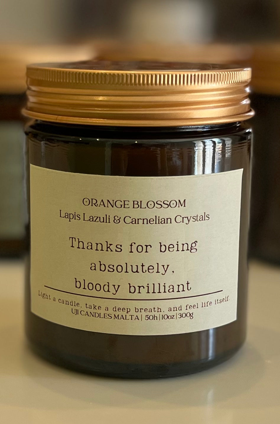 Thanks for being absolutely bloody brilliant