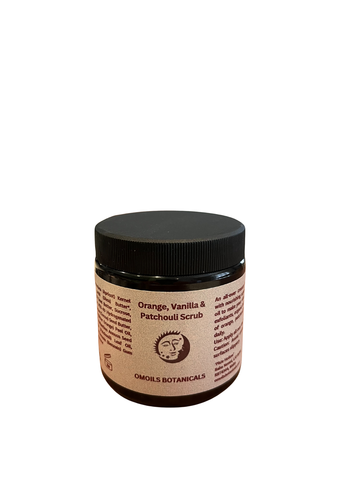 Orange, Vanilla & Patchouli Face & Body Scrub