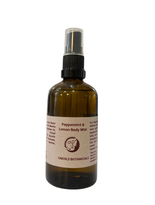 Peppermint & Lemon Body Mist